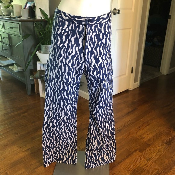 Zara Pants - Zara 100% cotton patterned pants